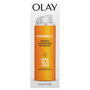 Olay Regenerist Vitamin C + Peptide 24 Face Moisturizer SPF 30 1.7oz - Imperfect Box