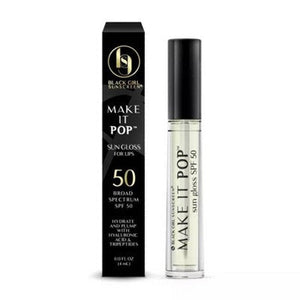 Black Girl Sunscreen Make It Pop Sun Gloss SPF 50 0.13 fl oz - Imperfect  Box