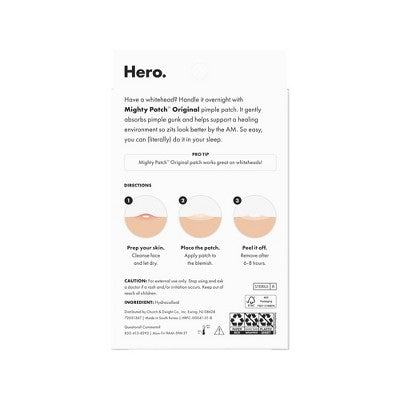 Hero Cosmetics Mighty Patch Original 72ct - Imperfect Box