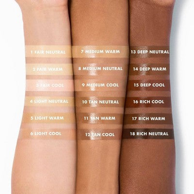e.l.f. Halo Glow Skin Tint Foundation Mineral SPF 50 6 Light Cool 1 fl oz - Imperfect Box