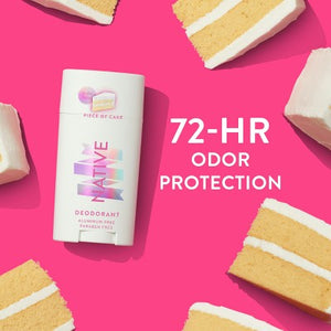 Native Limited Edition Solid Deodorant Vanilla Piece of Cake 2.65oz - Imperfect Container