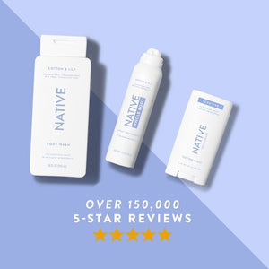 Native Sensitive Solid Deodorant Cotton & Lily 2.65oz