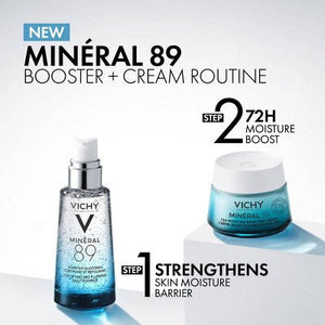 Vichy Mineral 89 Fragrance Free Face Cream - 1.69oz