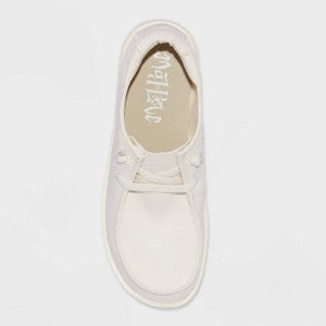 Mad Love Women's Low Top Slip-On Canvas Sneakers Cushioned Easy On/Off