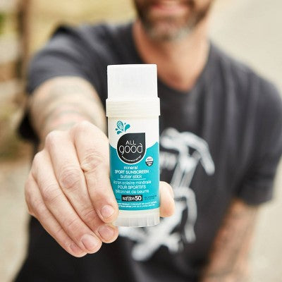 All Good Sport Sunscreen Butter Stick SPF 50+ 2.75oz Water Resistant