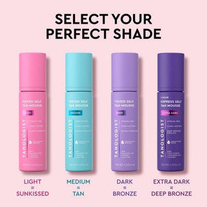 Tanologist Tinted Mousse Dark Self Tanner 6.76oz - Imperfect Container