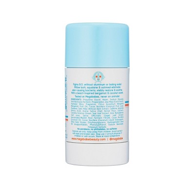 Megababe Beachy Pits Daily Solid Deodorant 2.6oz