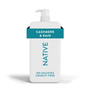 Native Body Wash Cashmere & Rain Sulfate Free with Pump 36 fl oz