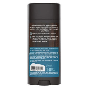 Every Man Jack All Over Solid Deodorant Coconut + Vanilla 2.6oz