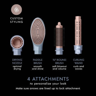 InfinitiPRO by Conair DigitalAIRE Multi-Attachment Styling System 1200W