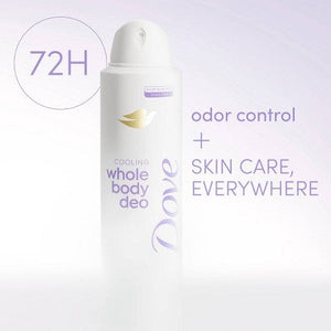 Dove Beauty Whole Body Deodorant Spray Coconut & Vanilla 4oz - Imperfect Container