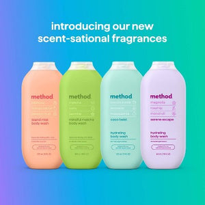Method Body Wash Island Mist 18 fl oz