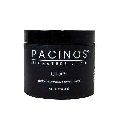 Pacinos Matte Clay 4oz - Strong Hold Texturizing Hair Clay