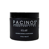 Pacinos Matte Clay 4oz - Strong Hold Texturizing Hair Clay