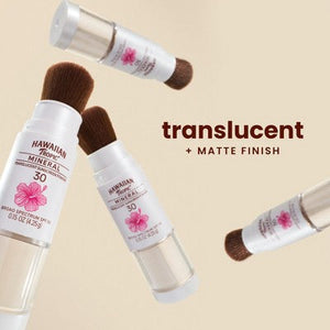 Hawaiian Tropic Mineral Sunscreen Powder Brush SPF 30 0.15oz