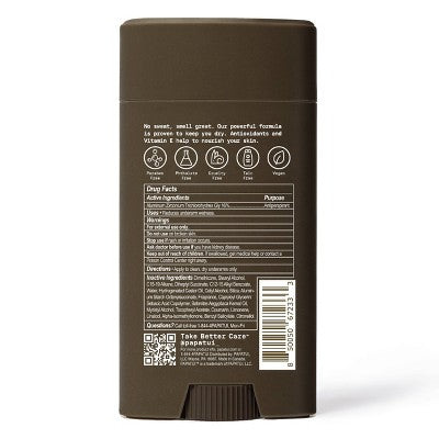 Papatui Triple Action Complex Men's Solid Antiperspirant Cedar Sport 2.6oz