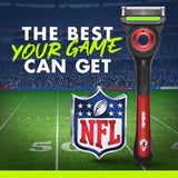Gillette Labs NFL Chiefs Edition Shaving Razor with 4 Refills and Magnetic Stand