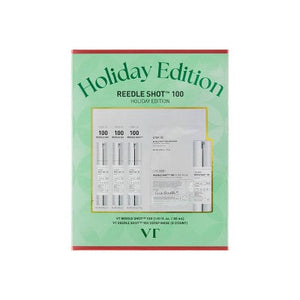 VT Cosmetics Reedle Shot 100 Holiday Edition Gift Set 4pc - Imperfect Box