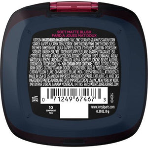 L'Oreal Paris Infallible 24H Fresh Wear Blush Powder 10 Confident Pink
