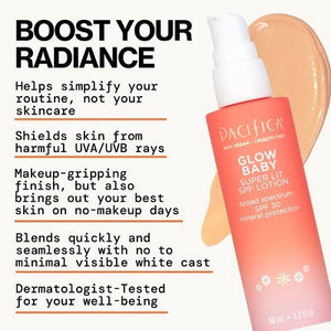 Pacifica Glow Baby Super Glow Face Lotion SPF 30 1.7 fl oz