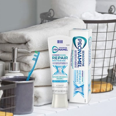 Sensodyne Pronamel Intensive Enamel Repair Whitening 3.4oz 2-Pack - Missing Box