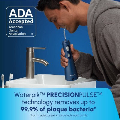 Waterpik Cordless Plus Rechargeable Water Flosser Blue