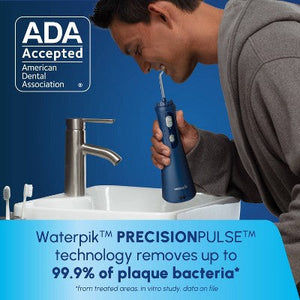 Waterpik Cordless Plus Rechargeable Water Flosser Blue