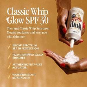 Vacation Classic Whip Glow SPF 30 4 fl oz - Imperfect Container