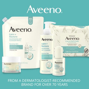 Aveeno Calm + Restore Redness Relief Moisturizing Cream 1.7 oz - Missing Box