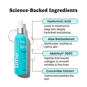 Timeless Skin Care HA Matrixyl 3000 with Cucumber Spray 2 fl oz