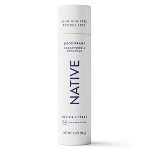 Native Deodorant Spray Cedarwood & Bergamot 3.5oz - Imperfect Container