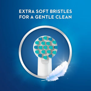 Oral-B Kids Electric Toothbrush with Sensitive Brush Head and Timer Blue - Imperfect Box