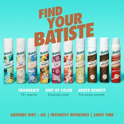 Batiste Dark Brown Dry Shampoo 5.71oz Imperfect Container