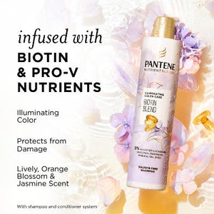 Pantene Illuminating Biotin Shampoo 9.6 fl oz