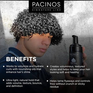 Pacinos Curl Enhancing Mousse 3.4oz - Imperfect Box