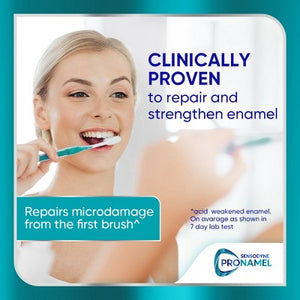 Sensodyne Pronamel Clinical Enamel Strengthening and Whitening Toothpaste 3.4oz 3-Pack
