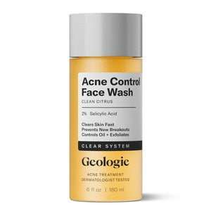 Geologie Clear System Acne Control Face Wash 6 fl oz - Imperfect Container