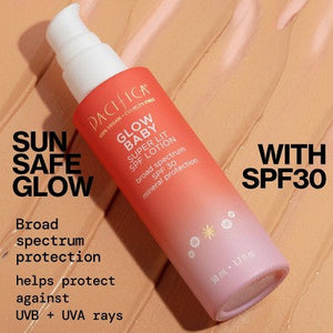 Pacifica Glow Baby Super Glow Face Lotion SPF 30 1.7 fl oz