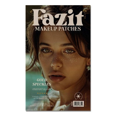 Fazit-Gold-Glitter-Freckle-Makeup-Patches-6-Piece-Set-Costume-&-Stage-Makeup