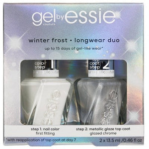 essie gel by essie Winter Frost Longwear Duo Gift Set Nail Polish Set 2pc - Imperfect Box