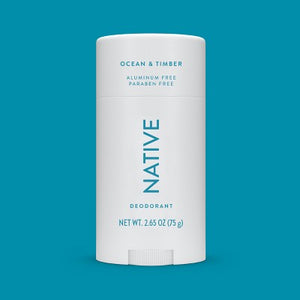 Native Solid Deodorant for Men & Women Ocean & Timber 2.65oz - New