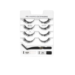 Ardell Pre-Mapped Extensions Cat Eye False Eyelashes 4ct