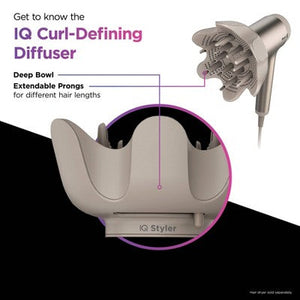 Shark IQ Curl Defining Diffuser Attachment for Hyper AIR Hair Dryer