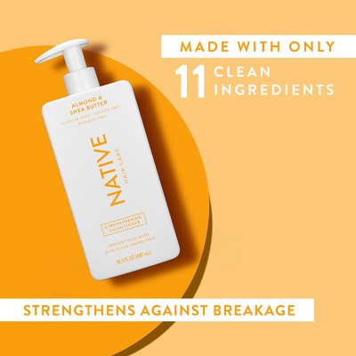 Native Almond & Shea Butter Strengthening Vegan Conditioner