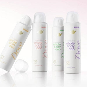 Dove Whole Body Deodorant Spray Raspberry & Rose Aluminum-Free 4oz