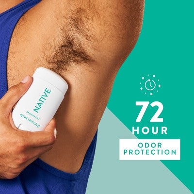 Native Solid Deodorant for Men & Women Palm Leaf & Agave 2.65oz