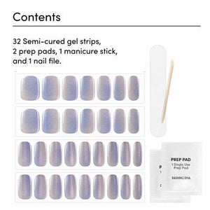 Dashing Diva Glaze Semi-Cured Gel Nail Polish Strips Baila con Fuego 32ct