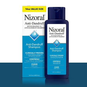 Nizoral Anti-Dandruff Shampoo with 1% Ketoconazole 14 fl oz Imperfect Box