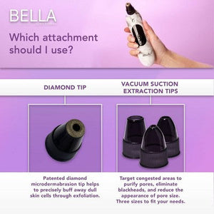 Spa Sciences BELLA 3-in-1 Diamond Tip Microdermabrasion System