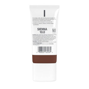 Neutrogena Clear Coverage Flawless Matte Color Correcting Cream 10.0 Sienna